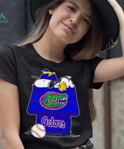 Florida Gators Snoopy And Woodstock The Peanuts Baseball shirt