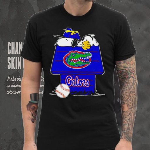 Florida Gators Snoopy And Woodstock The Peanuts Baseball shirt