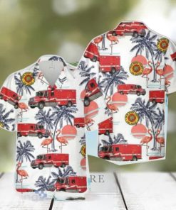 Florida Palm Beach County Fire Rescue Paramedic Hawaiian Shirt Beach Shirt For Men Women