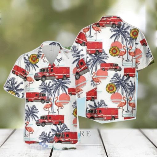 Florida Palm Beach County Fire Rescue Paramedic Hawaiian Shirt Beach Shirt For Men Women