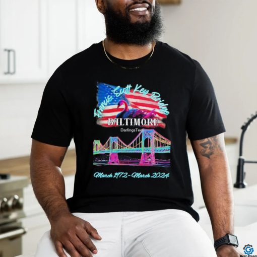 Francis Scott Key Bridge Baltimore March 1972 – March 2024 Shirt