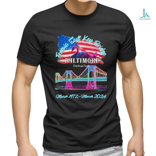 Francis Scott Key Bridge Baltimore March 1972 – March 2024 Shirt
