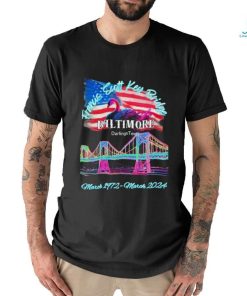 Francis Scott Key Bridge Baltimore March 1972 – March 2024 Shirt