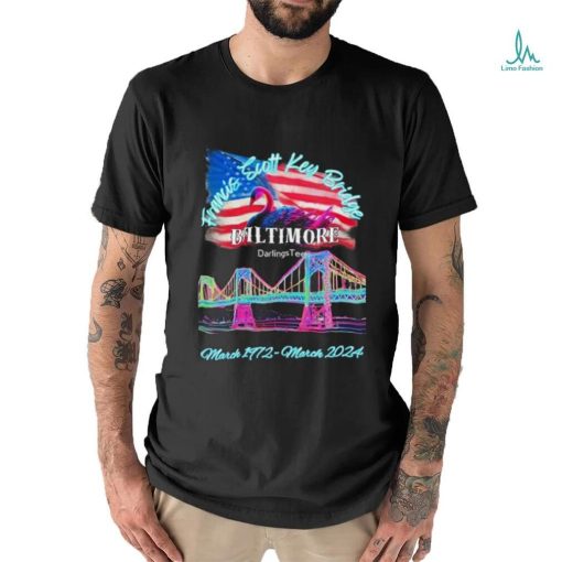Francis Scott Key Bridge Baltimore March 1972 – March 2024 Shirt