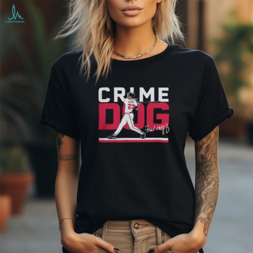 Fred McGriff Crime Dog Shirt