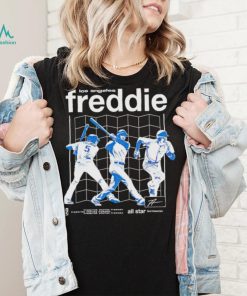 Freddie Freeman Schematics Los Angeles Dodgers baseball shirt