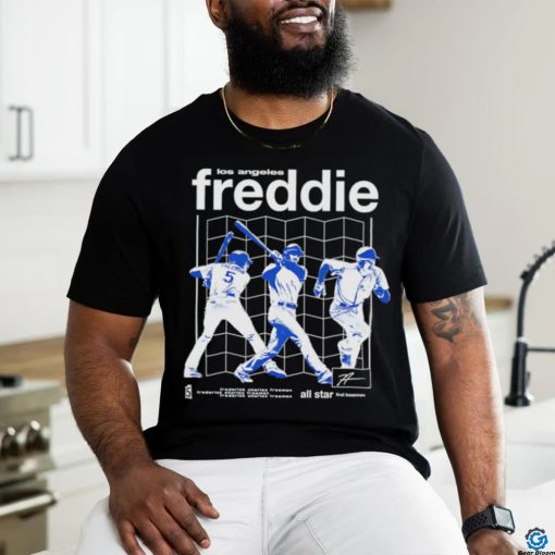 Freddie Freeman Schematics Los Angeles all star signature shirt