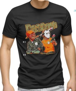 Freddy Krueger vs Jason Voorhees Holding Jordan 5 Daaamh vector shirt
