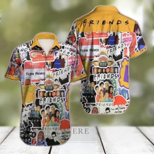 Friends Hawaiian Shirt Style Gift For Men And Women