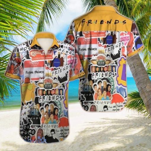 Friends Hawaiian Shirt Style Gift For Men And Women