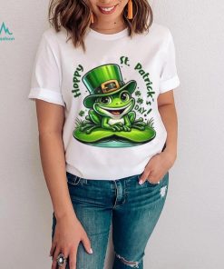 Frog Irish Happy St. Patrick’s Day T Shirt