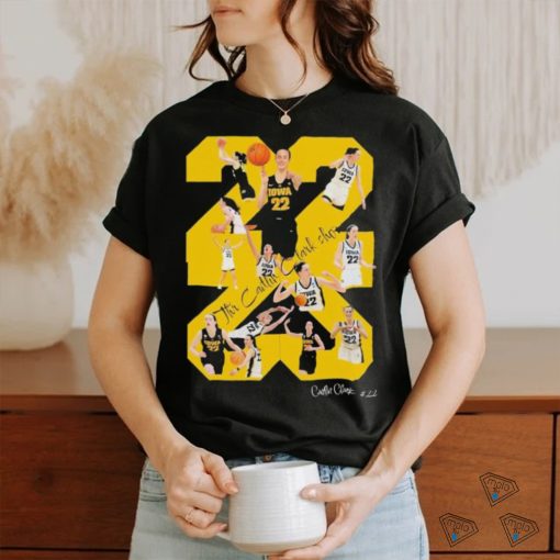 From The Logo American Clark 22 Basketball 2024 Caitlin Clark Shirt
