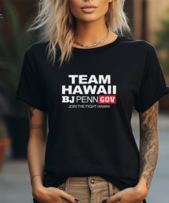 [Front & Back] BJ Penn For Governor Shirts