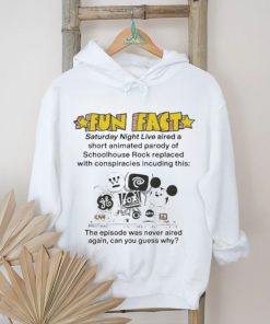 Fun Fact Saturday Night Live Aired A Short Animated Parody Of Schoolhouse Rock Replaced Shirt