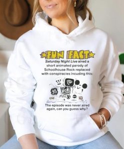 Fun Fact Saturday Night Live Aired A Short Animated Parody Of Schoolhouse Rock Replaced Shirt