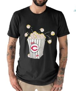 Funny Cincinnati Reds Popcorn Baseball MLB shirt