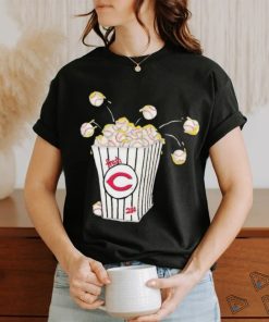 Funny Cincinnati Reds Popcorn Baseball MLB shirt