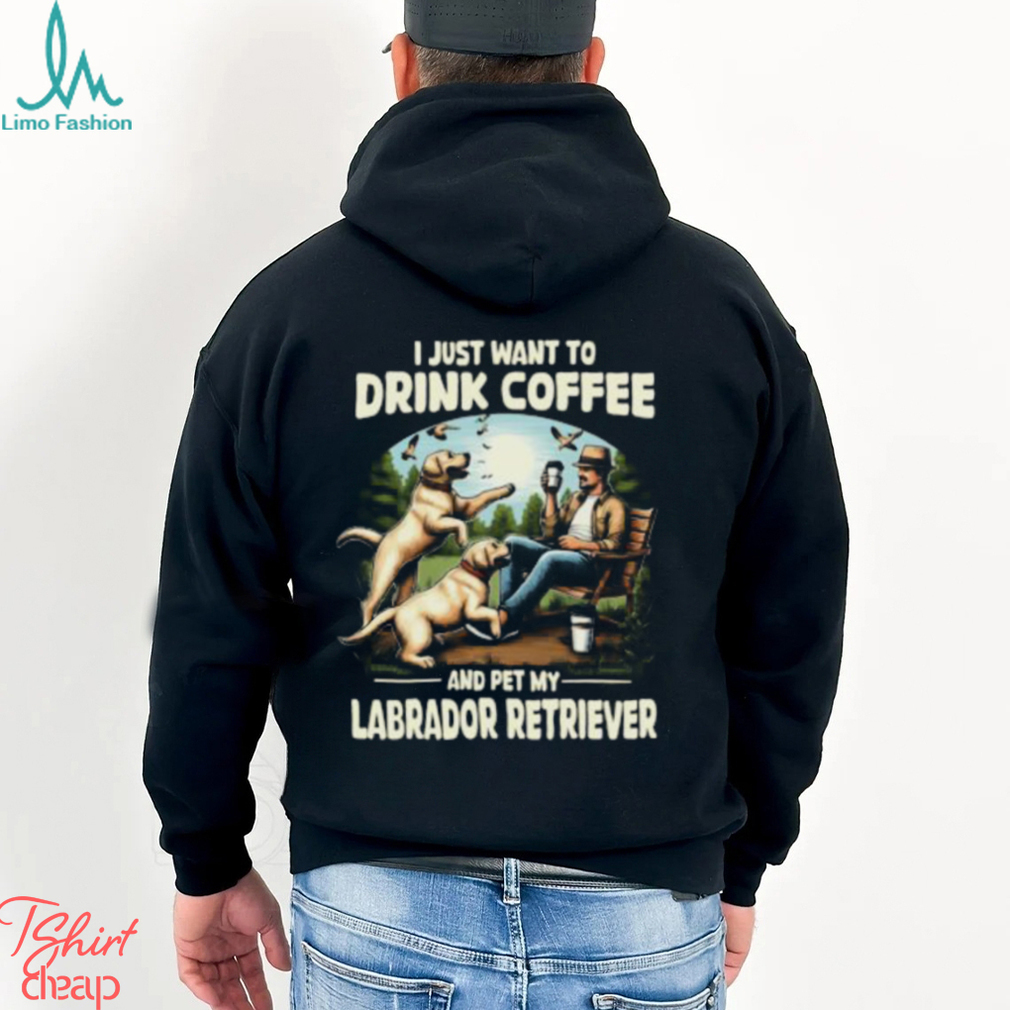 Funny Coffee Lovers And Labrador Retriever Owner Yellow Labrador T shirt Funny Coffee Lovers And Labrador Retriever Owner Yellow Labrador T shirt