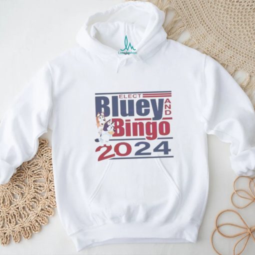 Funny Elect Bluey and Bingo 2024 shirt