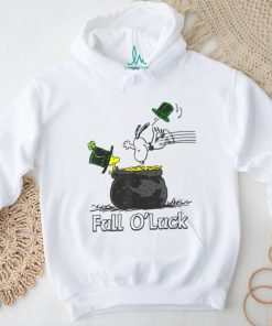 Funny Peanuts St. Patrick’s Day Snoopy And Woodstock Full O’Luck T Shirt