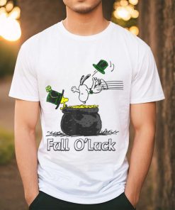 Funny Peanuts St. Patrick’s Day Snoopy And Woodstock Full O’Luck T Shirt