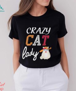 Funny crazy cat lady 2024 shirt