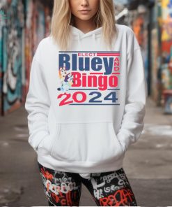 Funny elect Bluey and bingo 2024 shirt, hoodie, sweater, long sleeve and tank top Funny elect Bluey and bingo 2024 shirt