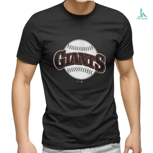 Funny san Francisco Giants Nike Youth Cooperstown Collection Team Logo T Shirt