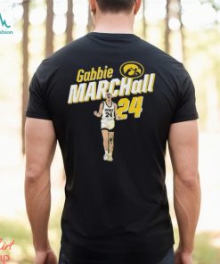 Gabbie Marchall 24 Iowa Hawkeyes shirt
