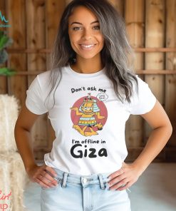 Garfield Holiday In Giza Egypte Shirt