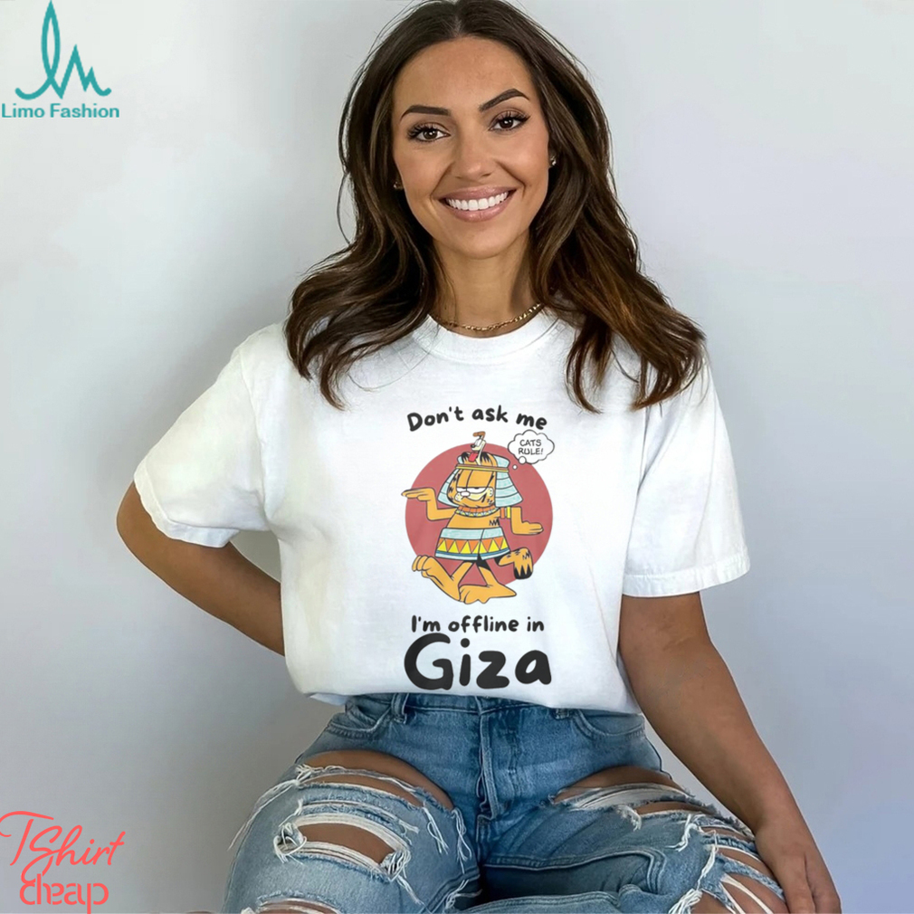 Garfield Holiday In Giza Egypte Shirt Garfield Holiday In Giza Egypte Shirt
