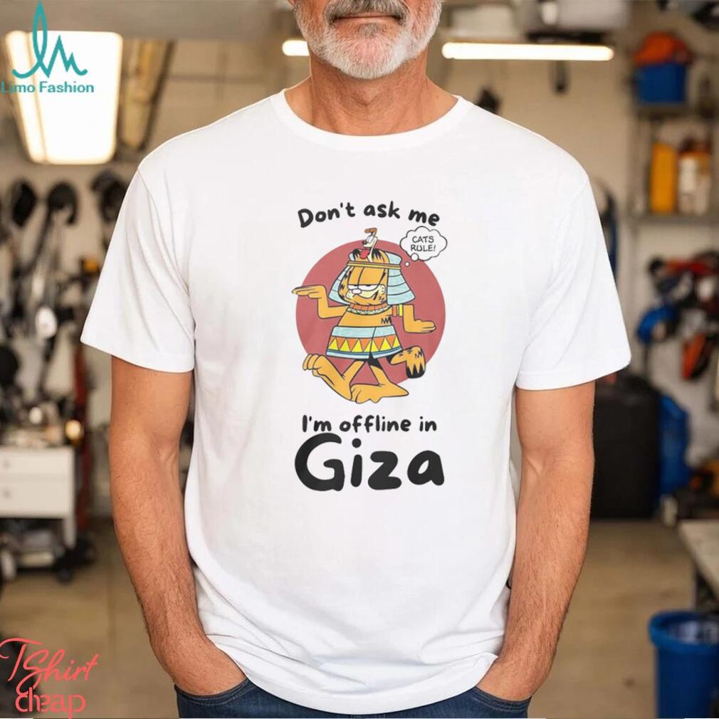 Garfield Holiday In Giza Egypte Shirt Garfield Holiday In Giza Egypte Shirt