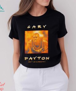 Gary Payton Seattle Supersonics Vintage Logo Shirt