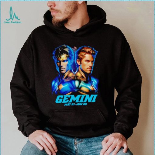 Gemini Starsign Superhero shirt