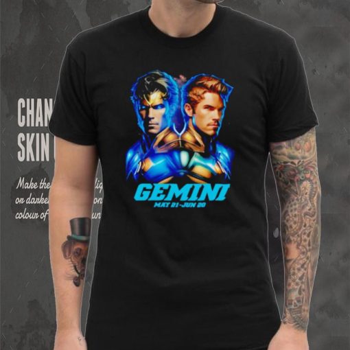 Gemini Starsign Superhero shirt