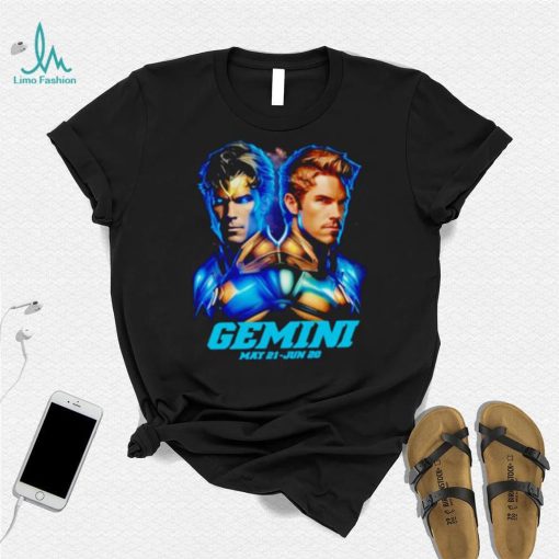 Gemini Starsign Superhero shirt