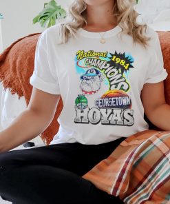 Georgetown Hoyas 1984 national champions shirt