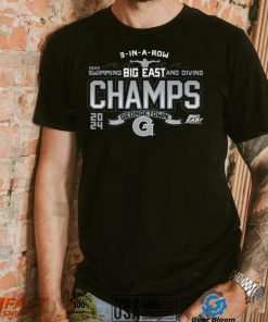 Georgetown Hoyas 2024 Big East Men's Swimming & Diving Champions T Shirt