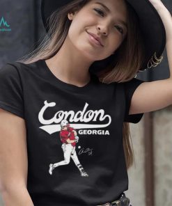 Georgia Baseball Charlie Condon Slugger Swing Signature 2024 Shirt