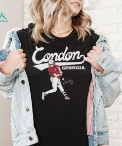 Georgia Baseball Charlie Condon Slugger Swing Signature 2024 Shirt