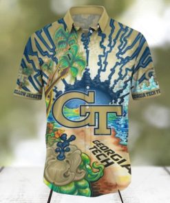 Georgia Tech Yellow Jackets NCAA Hawaiian Shirt