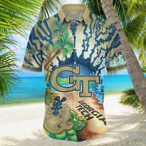 Georgia Tech Yellow Jackets NCAA Hawaiian Shirt