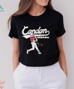 Georgia baseball Charlie Condon slugger swing baseball shirt