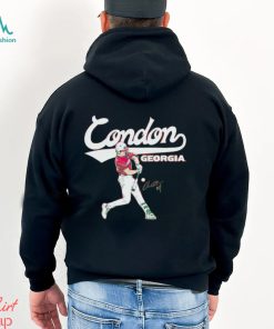 Georgia baseball Charlie Condon slugger swing baseball shirt