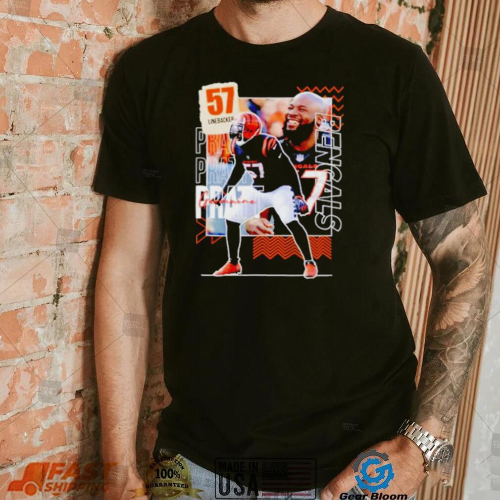 Germaine Pratt 57 running back football player shirt Germaine Pratt 57 running back football player shirt