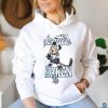 Girls Youth Seattle Kraken White Mickey Mouse Go Team Go T Shirt