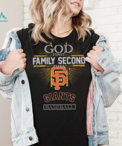 God First Family Second Then Giants Basketball Shirt