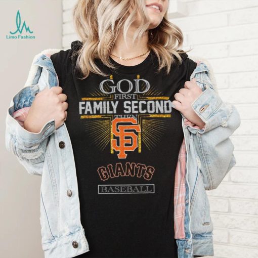 God First Family Second Then Giants Basketball Shirt