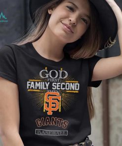 God First Family Second Then Giants Basketball Shirt