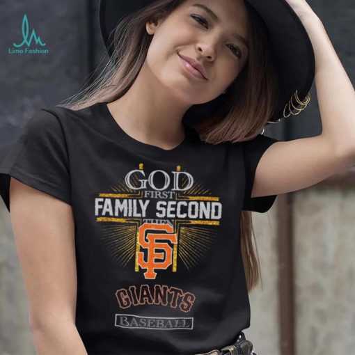 God First Family Second Then Giants Basketball Shirt